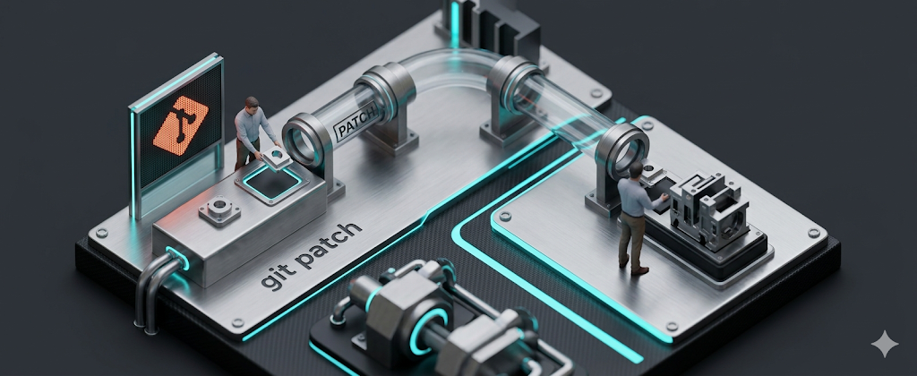 Git patch : partager des modifications entre repos
